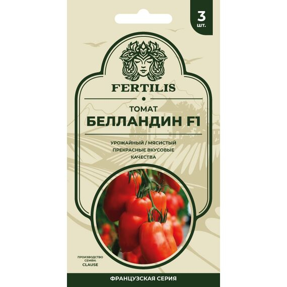 картинка Томат Белландин F1 3шт (Престиж) магазин Одежда+ являющийся официальным дистрибьютором в России 