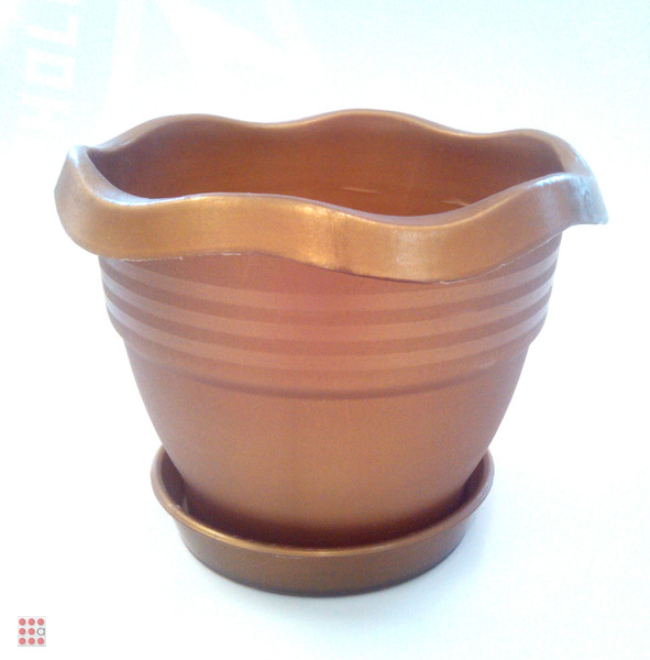 картинка Кашпо Шарм эль Шейх 0,9л с/п БК0022 (АгроП) магазин Одежда+ являющийся официальным дистрибьютором в России 