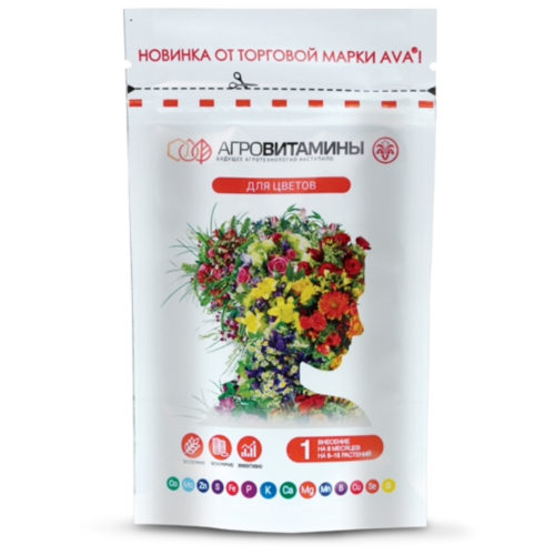 АВА Агровитамины для комнатных растений 13,5 г Вита-АВА 30шт/уп