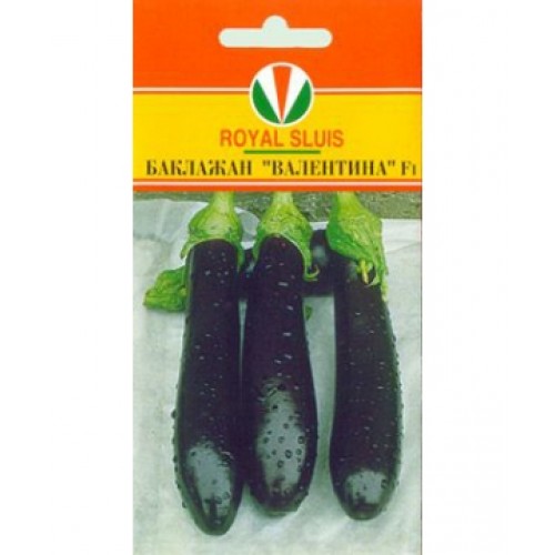 картинка Баклажан Валентина F1 15шт (RS) ранний магазин Одежда+ являющийся официальным дистрибьютором в России 