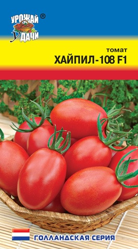 картинка Томат Хайпил-108 F1 0,03г ц/п (УУ)  магазин Одежда+ являющийся официальным дистрибьютором в России 