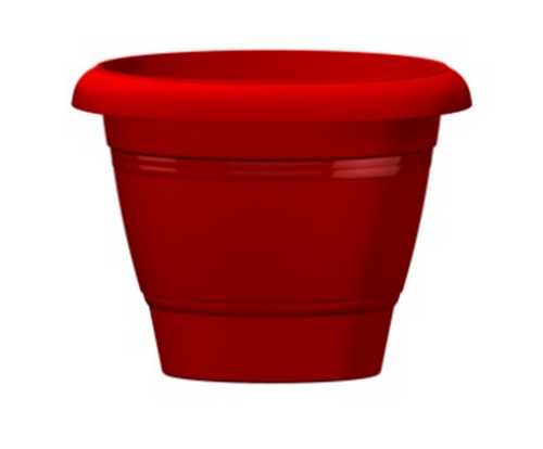 картинка Кашпо Фестона 17 1,6л с/п красный (Техпласт) магазин Одежда+ являющийся официальным дистрибьютором в России 