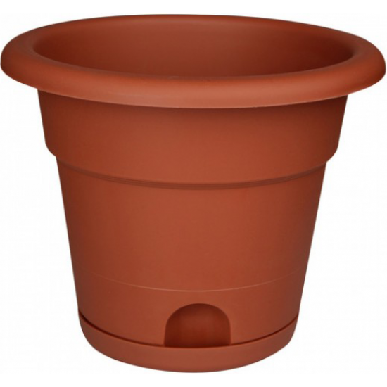 картинка Кашпо Симона 8,5л с нижним поливом D295 (АгроП) магазин Одежда+ являющийся официальным дистрибьютором в России 