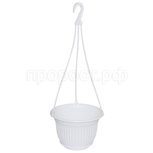 картинка Кашпо подвесное Венеция 5л в асс. М0061 (Милих)) магазин Одежда+ являющийся официальным дистрибьютором в России 