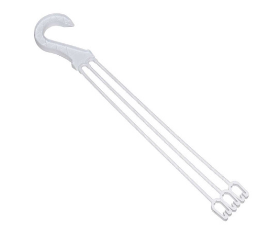 картинка Подвеска для кашпо 48см белая (Амина) 2/20 магазин Одежда+ являющийся официальным дистрибьютором в России 