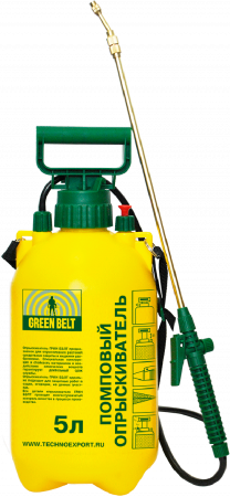 картинка Опрыскиватель помповый 5л с телескоп.штангой 06-280 (ТехЭкс) 1/6 магазин Одежда+ являющийся официальным дистрибьютором в России 