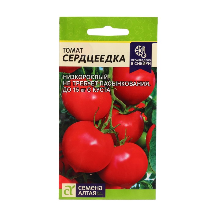 картинка Томат Сердцеедка Алтайская 5шт ц/п (СемАлт) Наша селекция магазин Одежда+ являющийся официальным дистрибьютором в России 