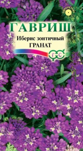 картинка Иберис Гранат 0,1г ц/п (Гавриш) магазин Одежда+ являющийся официальным дистрибьютором в России 