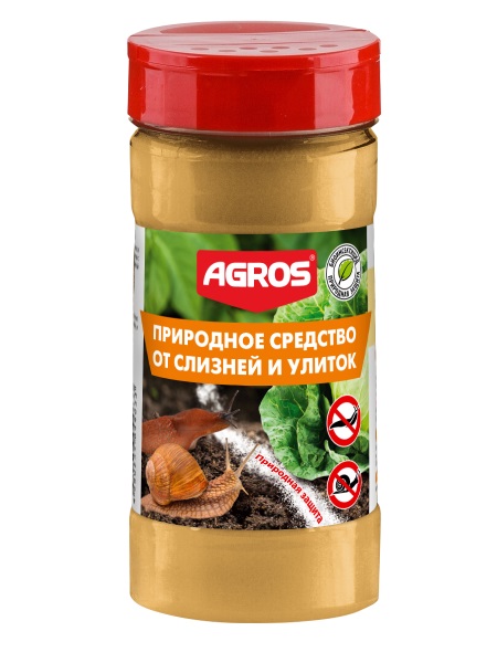 картинка Средство природное от слизней и улиток 200г Agros (Факториал) 5/20 магазин Одежда+ являющийся официальным дистрибьютором в России 