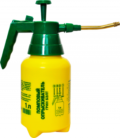 картинка Опрыскиватель помповый 1л с удл.наконечником (ТехЭкс) 1/20 магазин Одежда+ являющийся официальным дистрибьютором в России 