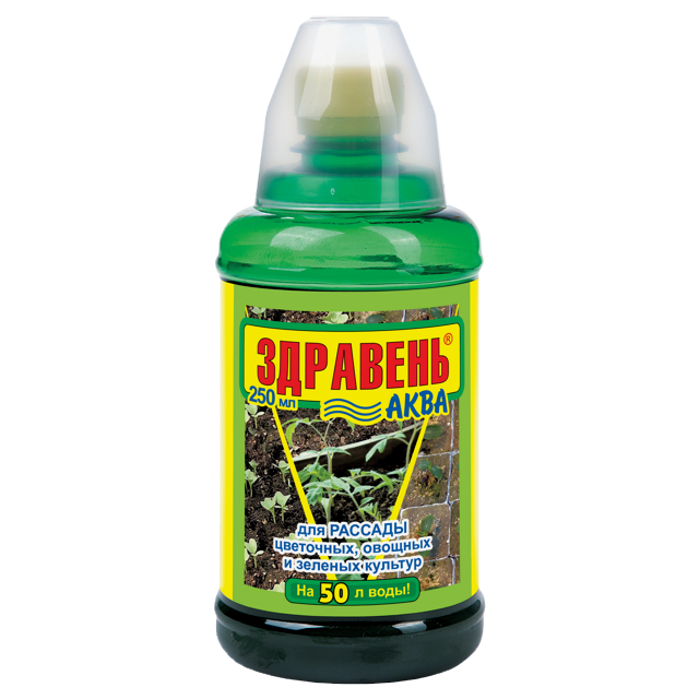 картинка Здравень АКВА РАССАДА 0,25л (ВХ) 6/24 магазин Одежда+ являющийся официальным дистрибьютором в России 
