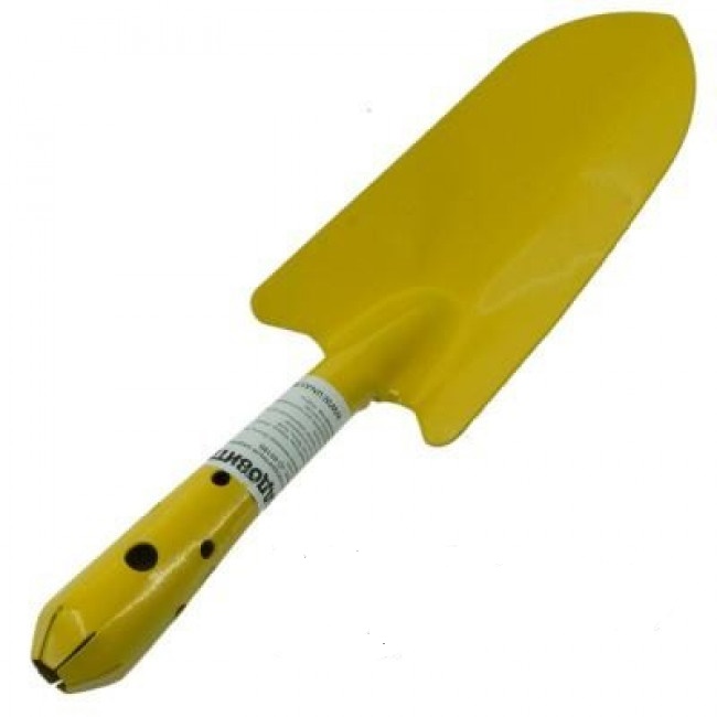 картинка Совок посадочный JD-6018В металл. желтый (Садовита) 2/200 магазин Одежда+ являющийся официальным дистрибьютором в России 