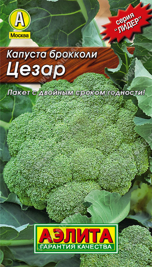 картинка Капуста брокколи Цезар 0,3г лид/п (Аэлита) ср/ранняя магазин Одежда+ являющийся официальным дистрибьютором в России 