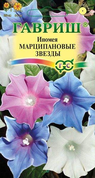 картинка Ипомея Марципановые звезды 0,3г ц/п (Гавриш) магазин Одежда+ являющийся официальным дистрибьютором в России 