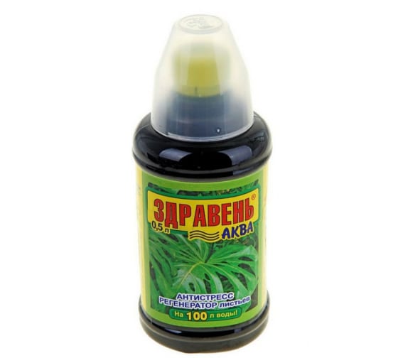 картинка Здравень АКВА АНТИСТРЕСС 0,5л (ВХ) 6/12 регенератор листьев магазин Одежда+ являющийся официальным дистрибьютором в России 