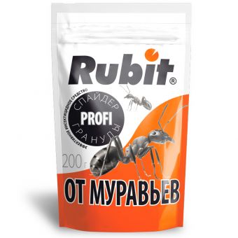 картинка Спайдер Рубит гранулы от муравьев 200г Рубит (Летто) 5/25 магазин Одежда+ являющийся официальным дистрибьютором в России 