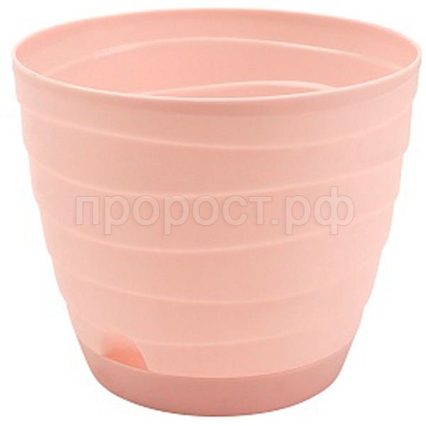 картинка Кашпо Бриз с/п 3,7л пудровый (Радиан) магазин Одежда+ являющийся официальным дистрибьютором в России 