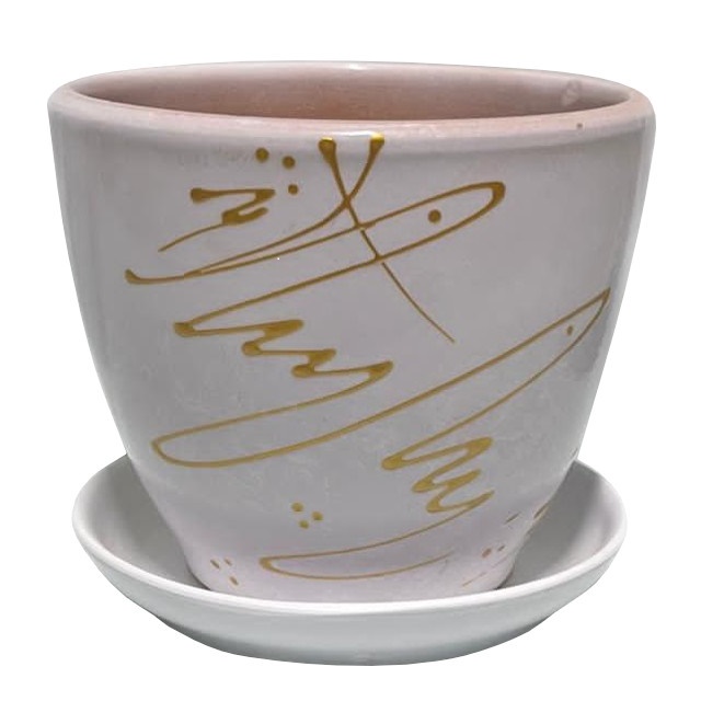 картинка Горшок керамич Гранд 1,0л (Беларусь) магазин Одежда+ являющийся официальным дистрибьютором в России 