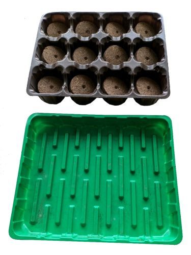 картинка Набор для рассады с торф.табл. 41 мм (12 таблеток) магазин Одежда+ являющийся официальным дистрибьютором в России 