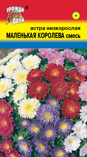 картинка Астра Маленькая королева, смесь 0,05г ц/п (УУ) магазин Одежда+ являющийся официальным дистрибьютором в России 