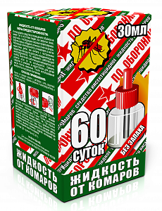 Жидкость для фумигатора б/з 60 ночей 30мл (Оборонхим) зеленый