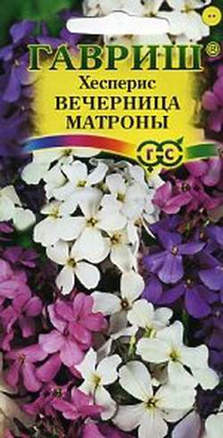 картинка Вечерница Вечерница Матроны, смесь (хесперис) 0,5г ц/п (Гавриш)  магазин Одежда+ являющийся официальным дистрибьютором в России 