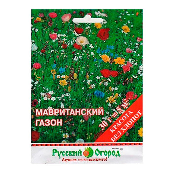 картинка Газон Мавританский 30г ц/п (НК)  магазин Одежда+ являющийся официальным дистрибьютором в России 