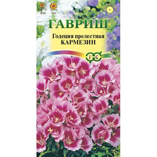 картинка Годеция Кармезин 0,1г ц/п (Гавриш)  магазин Одежда+ являющийся официальным дистрибьютором в России 