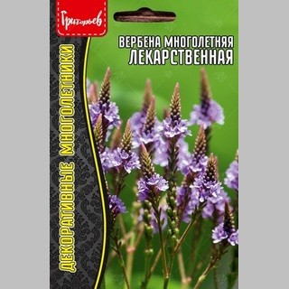картинка Вербена Лекарственная многолетняя 0,05г (Григорьев) магазин Одежда+ являющийся официальным дистрибьютором в России 
