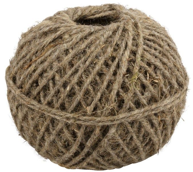 картинка Шпагат льняной 50м клубок 1,4ммх50м 400текс в одну нить Komfi магазин Одежда+ являющийся официальным дистрибьютором в России 