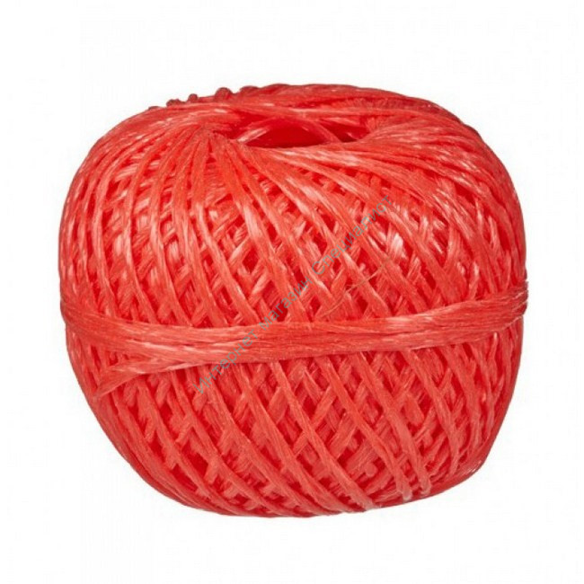 картинка Шпагат полипропилен 200м красный клубок 5/30 магазин Одежда+ являющийся официальным дистрибьютором в России 
