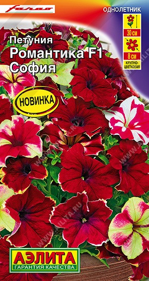 картинка Петуния Романтика София F1 5шт ц/п (Аэлита)  магазин Одежда+ являющийся официальным дистрибьютором в России 