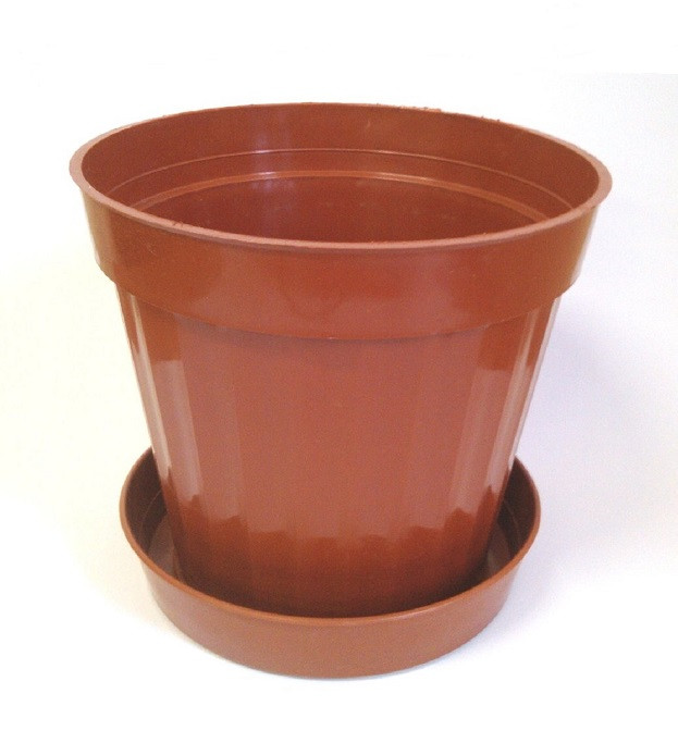 картинка Кашпо Классика 0,5л с/п БК0015 (АгроП) магазин Одежда+ являющийся официальным дистрибьютором в России 