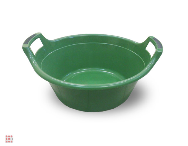 картинка Таз 12л Волга хоз. круглый с ручками АгроП магазин Одежда+ являющийся официальным дистрибьютором в России 