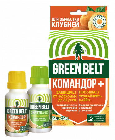 картинка Командор + Энерген Аква 2х25мл (ТехЭкс) 4/24 на 100кг клубней магазин Одежда+ являющийся официальным дистрибьютором в России 