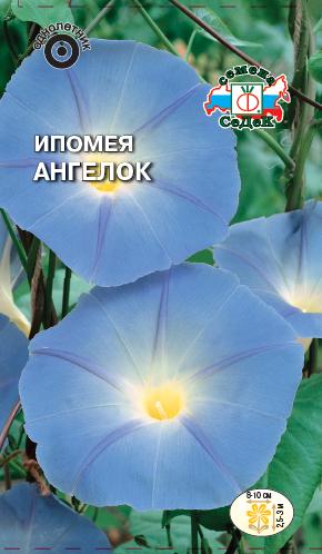 картинка Ипомея Ангелок нежно голубая ц/п (Седек) магазин Одежда+ являющийся официальным дистрибьютором в России 