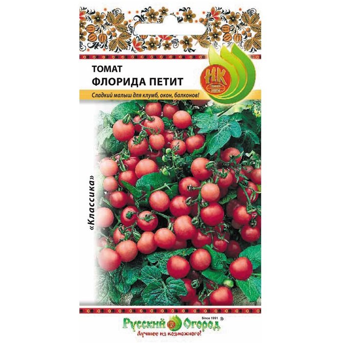 картинка Томат Флорида Петит 0,1г ц/п (НК)  магазин Одежда+ являющийся официальным дистрибьютором в России 