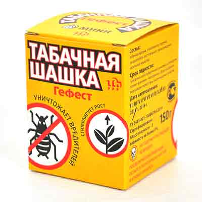 картинка Шашка табачная Гефест мини 150г(160г) (НАР) 5/40 д/теплиц (вредители и болезни) магазин Одежда+ являющийся официальным дистрибьютором в России 