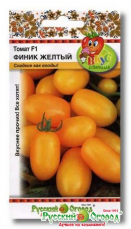 картинка Томат Финик Желтый F1 15шт ц/п (НК) Вкуснятина магазин Одежда+ являющийся официальным дистрибьютором в России 