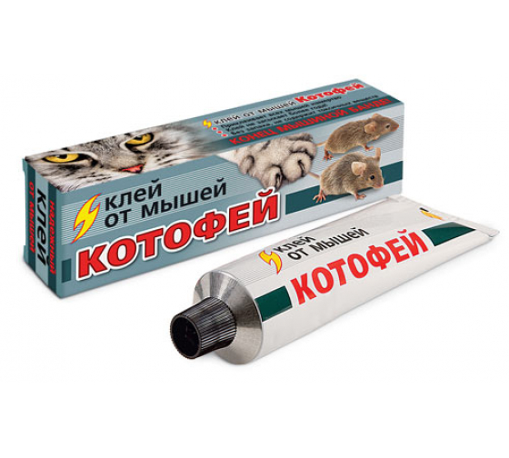 картинка Клей Котофей 60г от грызунов (ВХ) 5/40 магазин Одежда+ являющийся официальным дистрибьютором в России 