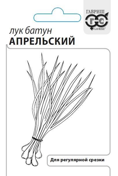 картинка Лук батун Апрельский 0,5г б/п (Гавриш) магазин Одежда+ являющийся официальным дистрибьютором в России 