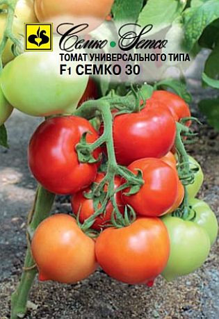 картинка Томат Семко 30 F1 10шт (Семко) магазин Одежда+ являющийся официальным дистрибьютором в России 