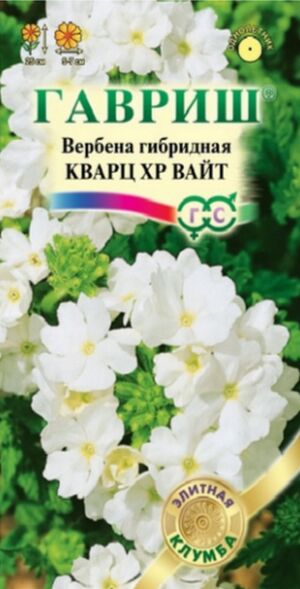 картинка Вербена Кварц Вайт 5шт (Гавриш) магазин Одежда+ являющийся официальным дистрибьютором в России 