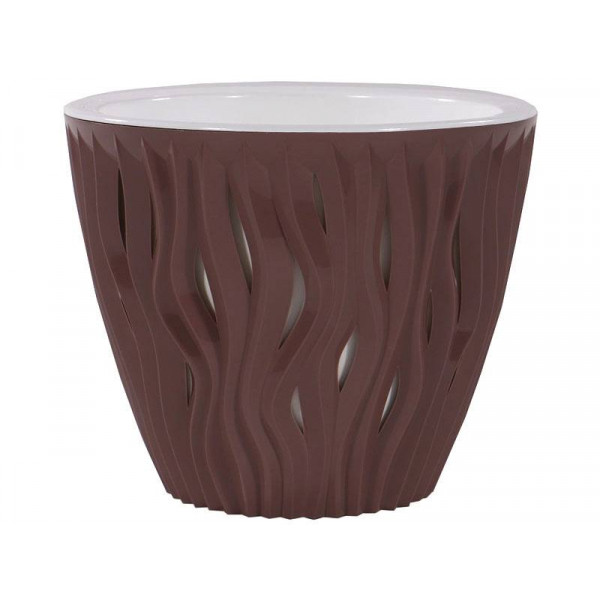 картинка Кашпо Вдохновение 7,5л фраппе магазин Одежда+ являющийся официальным дистрибьютором в России 