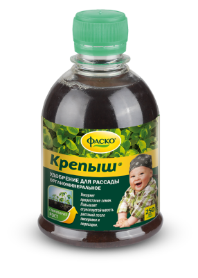 картинка Крепыш 0,25л органо-минеральный (Фаско) 5/15 магазин Одежда+ являющийся официальным дистрибьютором в России 