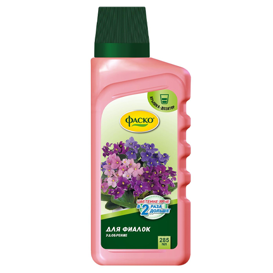 картинка Цветочное счастье для Фиалок 285мл (Фаско) 3/9 магазин Одежда+ являющийся официальным дистрибьютором в России 