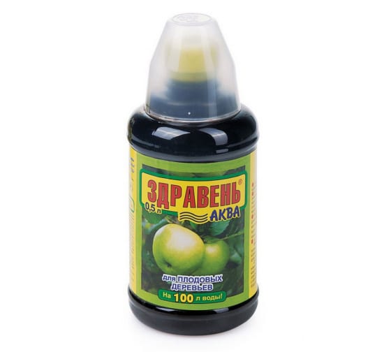 картинка Здравень АКВА Плодовые деревья 0,5л (ВХ) 6/12 магазин Одежда+ являющийся официальным дистрибьютором в России 