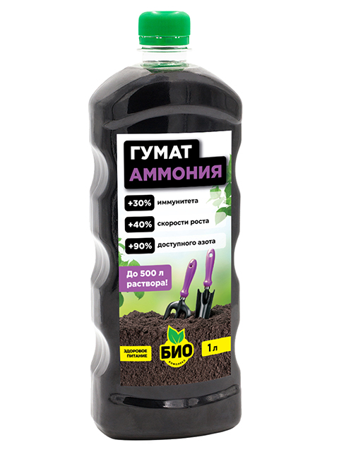 картинка Гумат Аммония 0,5л Био-К (ОптСад) 5/25 магазин Одежда+ являющийся официальным дистрибьютором в России 