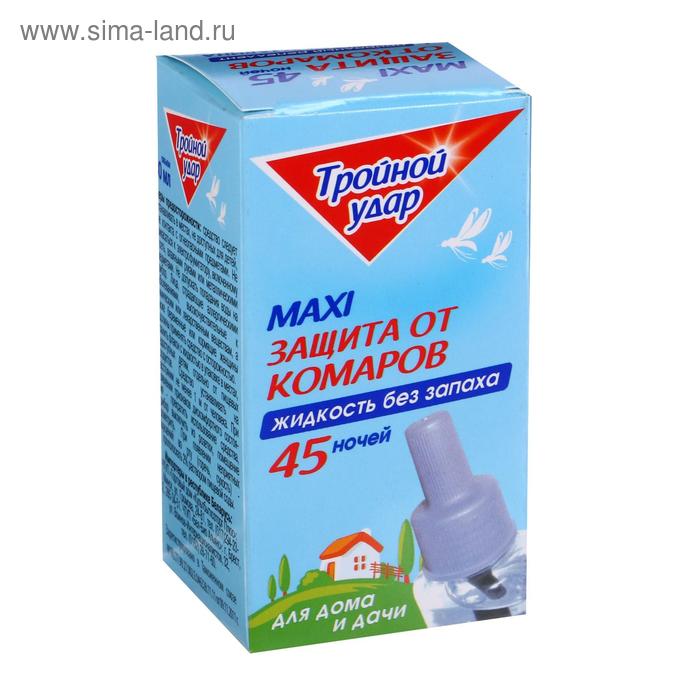Жидкость для фумигатора (Ликвид) Домовой Тройной удар 45 ночей Дезпром