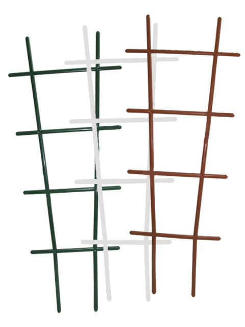 картинка Решетка для вьюнов 38см зеленый (ФлораПластЛюкс) магазин Одежда+ являющийся официальным дистрибьютором в России 